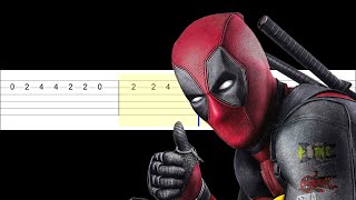 Deadpool 3 - Bye Bye Bye (Easy Guitar Tabs Tutorial)