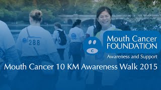 Mouth Cancer Foundation 10 KM Awareness Walk 2015