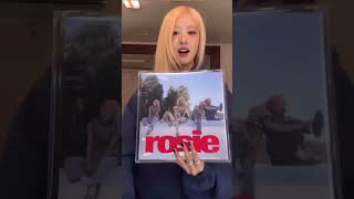 Распаковка предстоящего альбома Rose #kpop #blackpink #blink #rosé