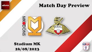 Match Preview | MK Dons vs Doncaster Rovers - 26.08.2023