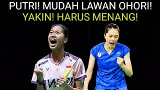 😱 HEBAT!2 PASTI KEREN NIH! Putri Kusuma Wardhani vs Aya Ohori. Badminton Bulutangkis