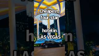 Cheapest 4 Star ⭐️ Hotel in LAS VEGAS #shortstravel #shortsvegas #shorts