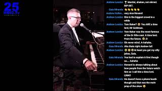 11/22/20 Sunday LIVE Piano Bar Rehearsal with Howard Goldman