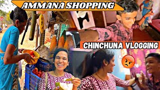 Eni ಪೆಟ್ಟು adu chinchuna vlogging 😂 | ammana shopping  | DV 457