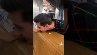 matt cornett gets his chin hair stuck - hsmtmts tiktok