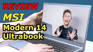 Review: MSI Modern 14 Ultrabook (B11 MO-211) with 11th gen i3 CPU