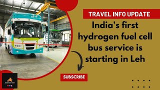 Hydrogen Bus | Service is Starting in Leh