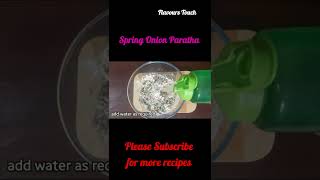 Spring Onion Paratha #shorts | Spring Onion Breakfast | #shorts #youtubeshorts #breakfast