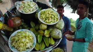 Star Fruits (Carambola & Guava) : Bengali roadside street food spicy masala mix Kamranga,Pyara vorta