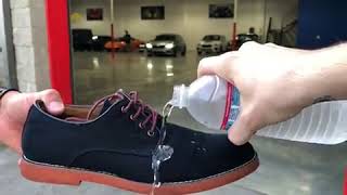 Ceramic Coating Shoe Water test