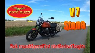 Moto Guzzi V7 STONE 2021@ BMW INGHELBRECHT #testride​​#specs​​​​​​​#toughts​​​​#ridealong