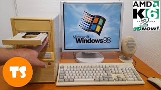 ⭐Retro PC: Testing the 1998 AMD K6-2 with Windows 98SE ⭐ #vintagecomputer #retrogaming #retro