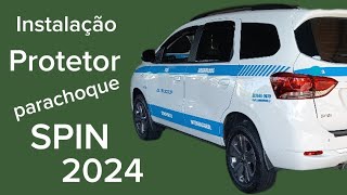 Adaptação do Protetor do Parachoque Traseiro Spin 2024.