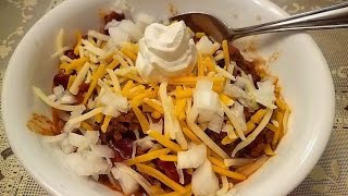 Crock Pot Chili with Hidden Veggies