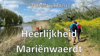 Wandelen rond Heerlijkheid Mariënwaerdt