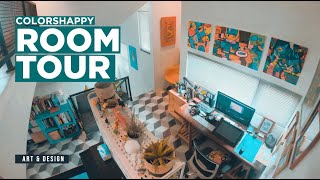 Art and Design Studio Room Tour - Colorshappy