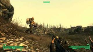 Fallout3 Flying Deathclaw Glitch