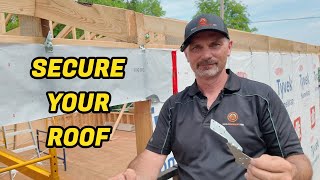 How To Install Hurricane Straps (Cabin Project)