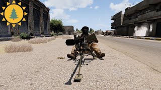 ARMA 3 - NPC Urban Warfare | NPC War & A.I battle | Zargabad ambush