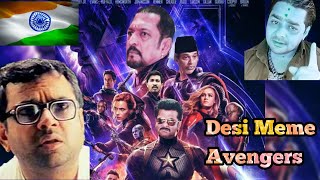 Avengers Endgame Credits but its all DESI Memes.