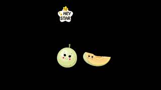 Cutie Muskmelon Dancing - Happy Star Dancing #shorts