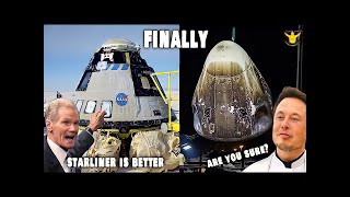 Somehow NASA just realized Boeing Starliner is BETTER than SpaceX Crew Dragon...