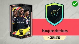 MARQUEE MATCHUPS SBC! (CHEAPEST SOLUTION) | FIFA 20 Ultimate Team