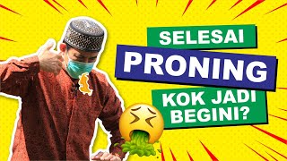 POSITIF COVID, HABIS PRONING MUNTAH DAN BATUK MAKIN AKTIF...???