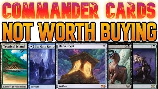 Commander Cards That Aren't Worth The Price You Pay