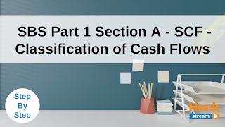 CMA Part 1 Section A - Classification of Cash Flows