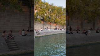 Paris is a feast… as soon as the sun shines! #parisfrance #seine