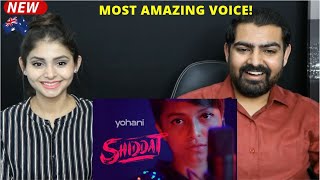 Yohani - Shiddat Title Track Reaction (Official Female Version) | Amazing Sri Lankan Singer