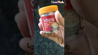 Suhana Kesar Milk Masala #review #kesarmilk #masalamilkrecipe  #shorts