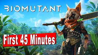 BIOMUTANT Gameplay | First 45 Minutes | PS4 Pro