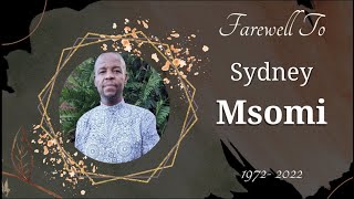 Sydney Msomi Funeral Service