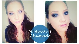 Maquillaje ahumado negro y marrón | eclipsemakeup