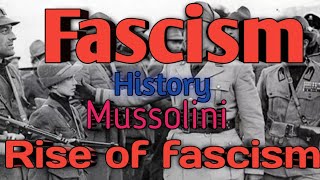 "Fascism Kya Hai? | Fascism Ki Wajah | Mussolini Aur Fascism Ka Urooj | Urdu/Hindi Mein"