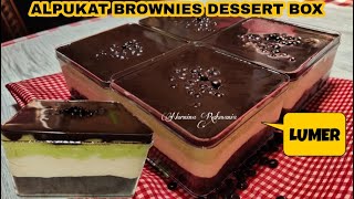 BROWNIES ALPUKAT LUMER DESSERT BOX