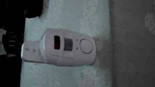 Motion Detector Alarm Test