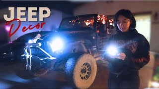 HOW TO SETUP A JEEP FOR HALLOWEEN