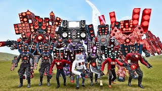 ALL SPEAKERMAN TITAN, 1-77 SKIBIDI TOILET BOSSES VS TV MAN VS SKIBIDI TOILET, TITAN CAMERMAN ph 2