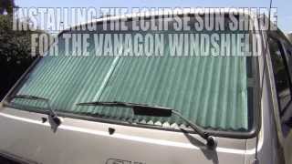 GoWesty : Eclipse Sun Shade for Vanagon Windshield