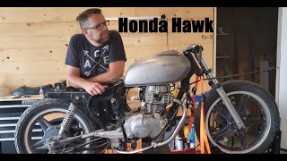 1980 Honda Hawk - Tear down continues  Ep.3