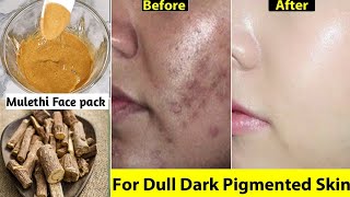 Use Mulethi like this to reduce dark spots form face/Mulethi face pack for skin whitening