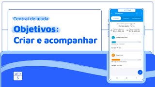 Objetivos no Mobills: criar e acompanhar