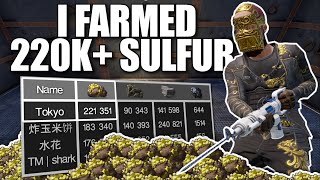 HOW FARMING 220K+ SULFUR GOT ME RAIDED | Solo Rust (3 of 4)