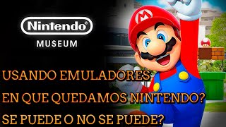 LA HIPOCRECIA DE NINTENDO USANDO EMULADORES EN SU MUSEO DE LA CONSOLA....  HAY QUE SER HDP