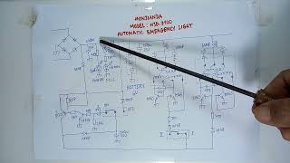 Schematic Diagram Of Automatic Emergency Light