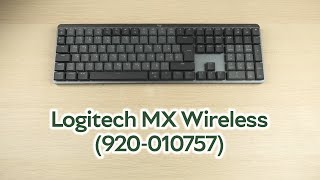 Розпаковка Logitech MX Mechanical Wireless Illuminated Performance Graphite (920-010757)