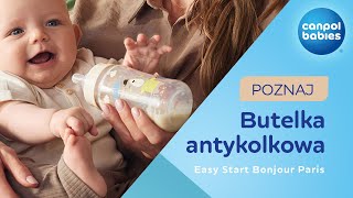 Butelka antykolkowa Easy Start Bonjour Paris - Canpol babies